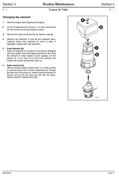 Jcb Td7, Td10 Dumpster Service Manual