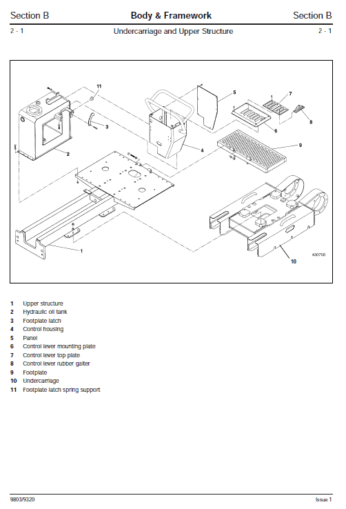 Jcb Td7, Td10 Dumpster Service Manual