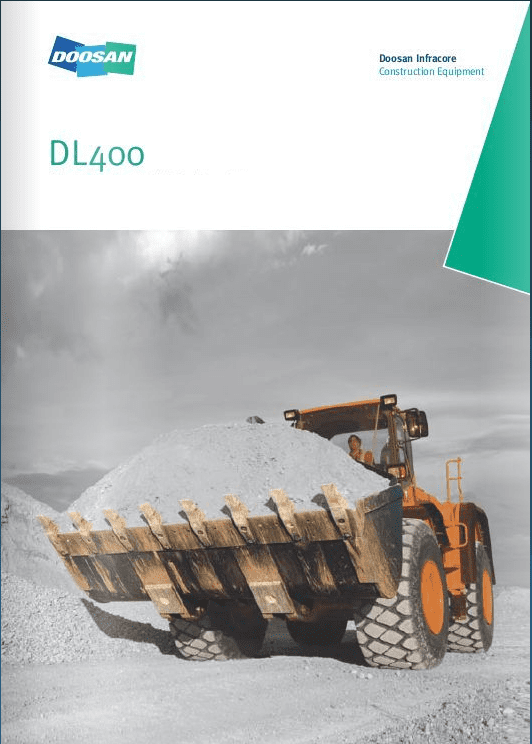 Doosan Daewoo Dl400 Wheeled Loader Service Manual