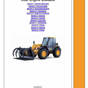 Jcb 526, 526s, 528-70, 528s Loadall Service Manual