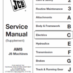 Jcb Js130w, Js150w Wheeled Excavator Service Manual (1993 – 1997)