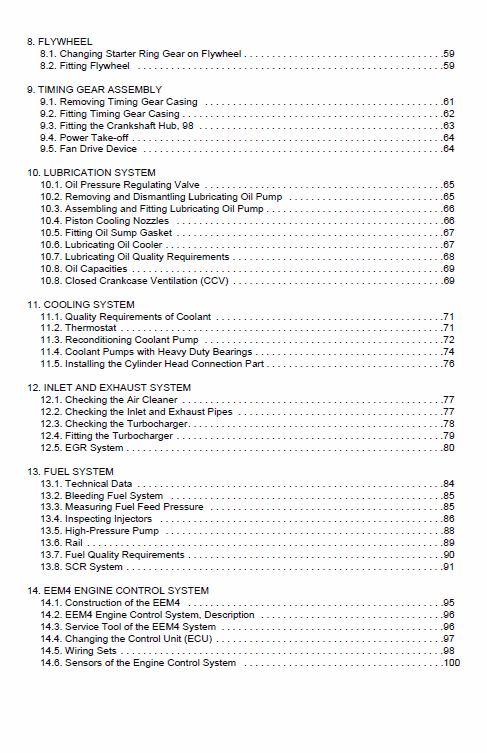 Agco Sisu Power 33, 44, 49, 66, 74, 84,98 (4th Generation) Engine Manual