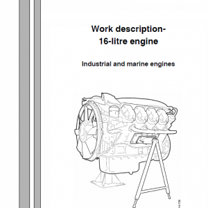 Scania Dc16, Di16 16-litre Engine Workshop Service Manual