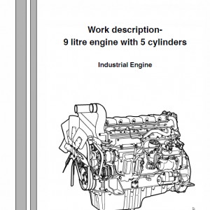 Scania 9-litre 5 Cylinder Engine Workshop Service Manual