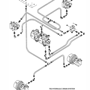 Jcb Vibromax 752 Tandum Drum Roller Service Manual