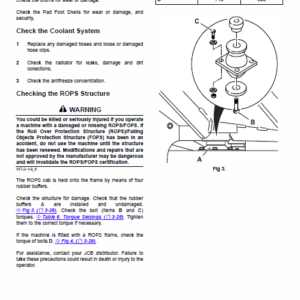 Jcb Vibromax Vm46d, Vm75d, Vm115d, Vm132d, Vm146d, Vm166d, Vm200d Service Manual