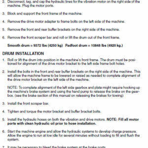 Jcb Vibromax Vm106 Single Drum Roller Service Manual