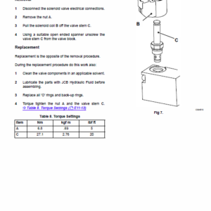 Jcb 527-58 Loadall Telescopic Handlers Service Manual