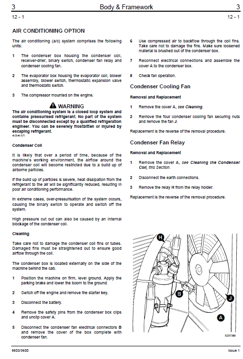 Jcb Telescopic Handlers Loadall 500 Series Service Manual