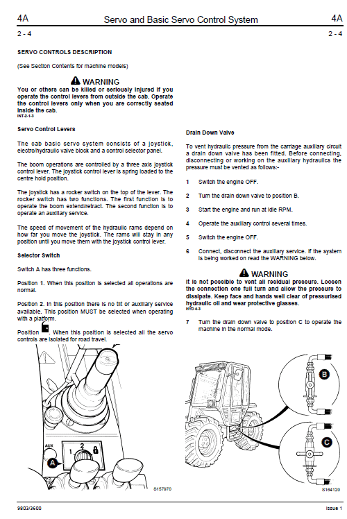 Jcb Telescopic Handlers Loadall 500 Series Service Manual