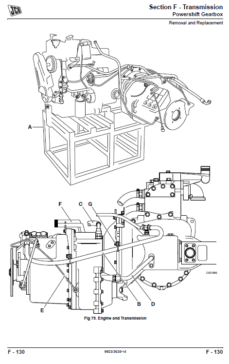 Jcb Telescopic Handlers Loadalls 530-70 – 540-170 Series Service Manual