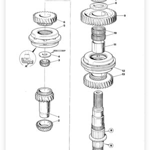 Jcb 520hl/m, 525hl/b, 530hl/b And 540b/bm Loadall Service Manual