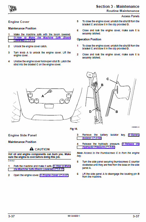 Jcb 516-40 Loadall Telescopic Handlers Service Manual