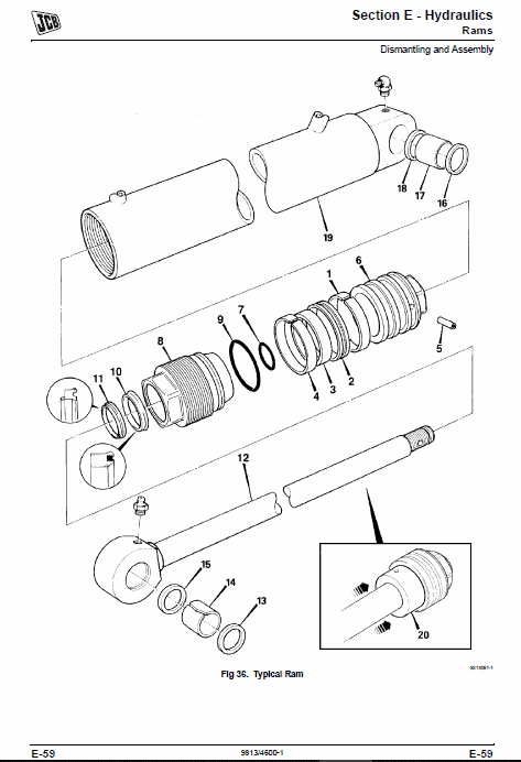 Jcb 516-40 Loadall Telescopic Handlers Service Manual