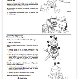 Jcb 520-55, 526-55 Rs And Aws Loadall Service Manual