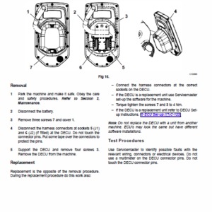 Jcb Js145w, Js160w, Js175w, Js20mh Tier 4 Wheeled Excavator Service Manual