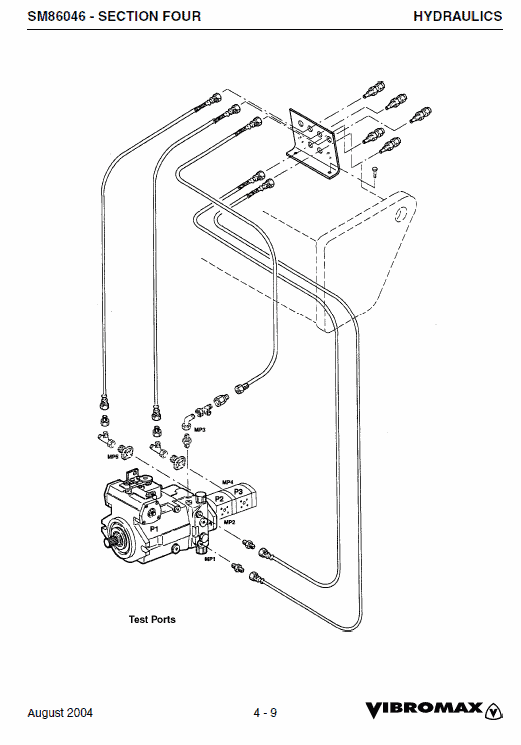 Jcb Vibromax Vm46 Single Drum Roller Service Manual