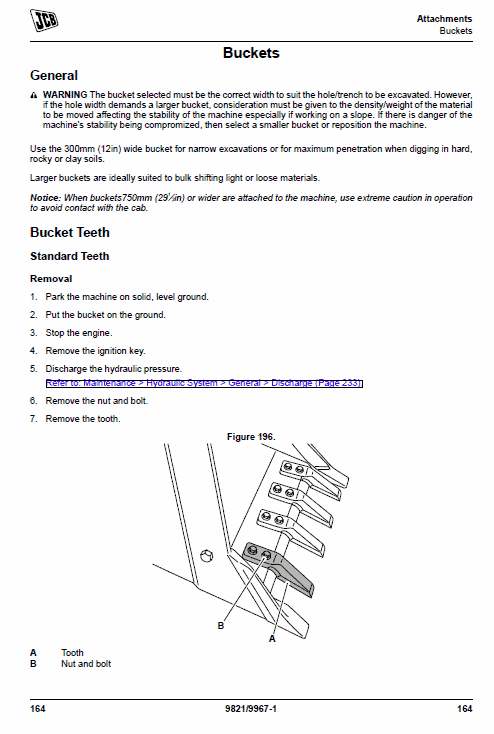 Jcb Js115, Js130, Js145, Js160, Js180, Js190, Js200, Js210, Js220, Js235 Excavator Manual