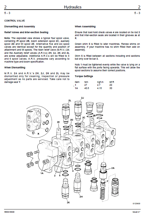 Jcb Telescopic Handlers Loadall 500 Series Service Manual