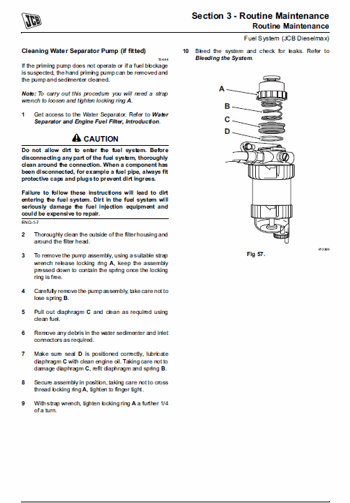 Jcb 520-40, 524-50, 527-55 Compact Loadalls Service Manual