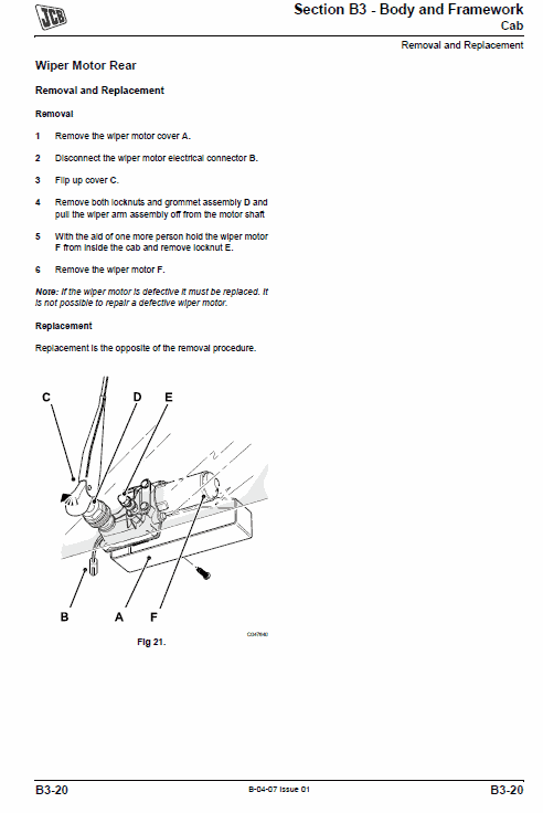 Jcb 506-36, 507-42, 509-42, 510-56, 512-56, 514-56, 516-42 Loadall Service Manual