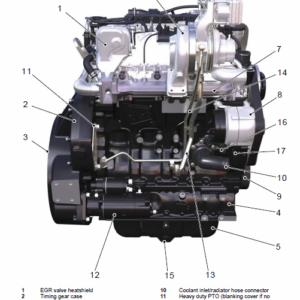 Jcb 535-125, 535-140, 540-140, 540-170, 550-140, 550-170 Loadall Service Manual