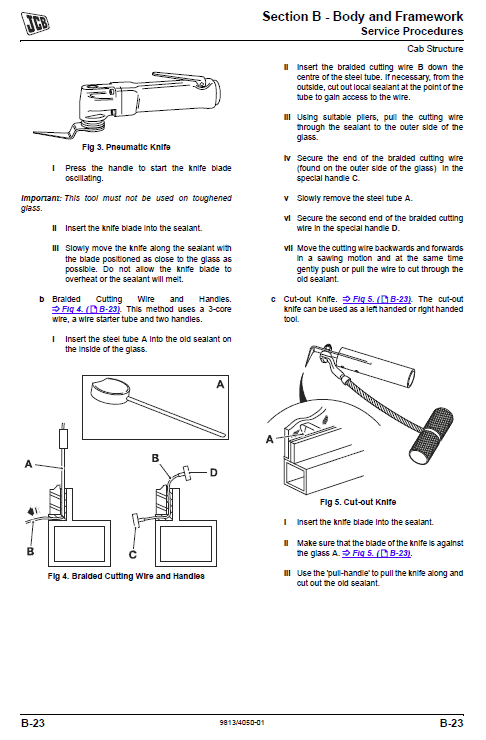 Jcb Js200w Wheeled Excavator Service Manual