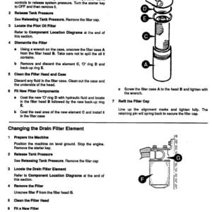 Jcb Js130w, Js150w Wheeled Excavator Service Manual (1993 – 1997)