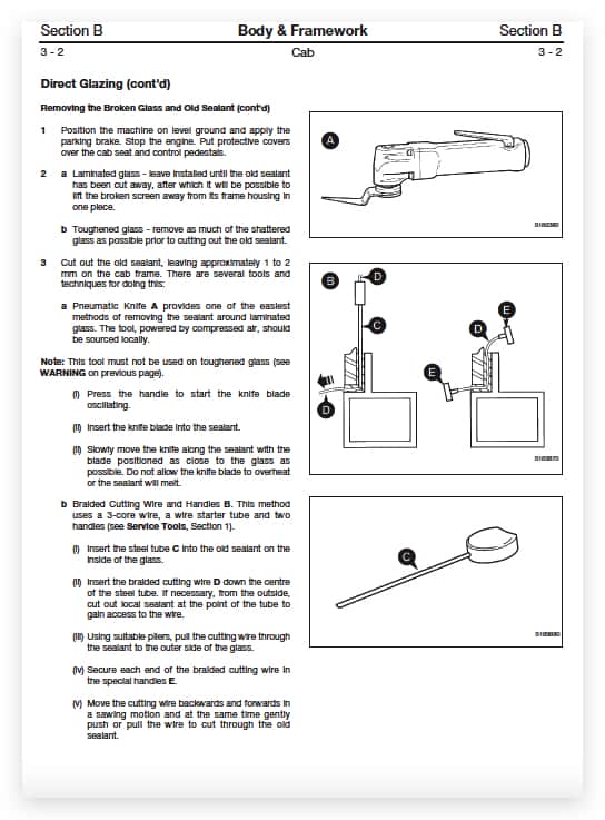 Jcb 520-50, 525-50 Year 1996 – 2012 Loadall Service Manual