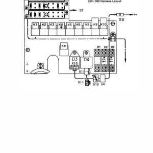 Jcb Vibromax 255, 265 Tandum Roller Service Manual