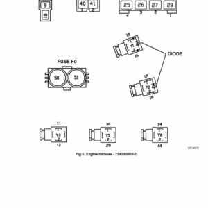 Jcb Vibromax Vm46d, Vm75d, Vm115d, Vm132d, Vm146d, Vm166d, Vm200d Service Manual