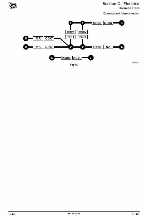 Jcb 516-40 Loadall Telescopic Handlers Service Manual