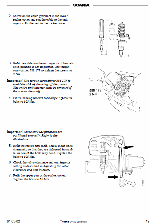 Scania Dc16, Di16 16-litre Engine Workshop Service Manual