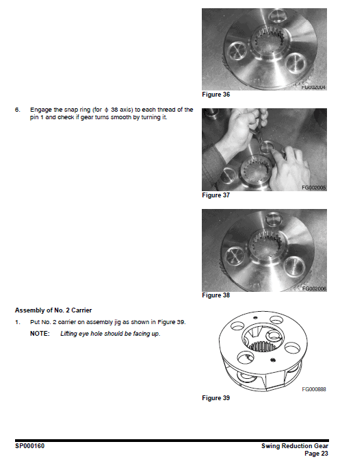 Doosan Daewoo Dx480lc, Dx520lc Excavator Service Manual