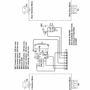 Jcb Vibromax 355, 365, 455, 465 Tandum Roller Service Manual