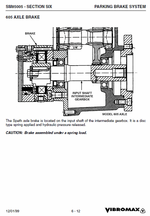 Jcb Vibromax 405, 605, 606 Single Drum Roller Service Manual