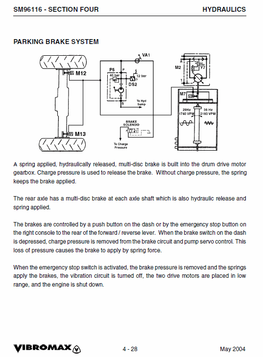 Jcb Vibromax Vm116,146,166,186 Single Drum Roller Service Manual