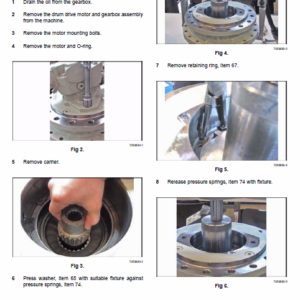 Jcb Vibromax Vm46d, Vm75d, Vm115d, Vm132d, Vm146d, Vm166d, Vm200d Tier 3 Manual