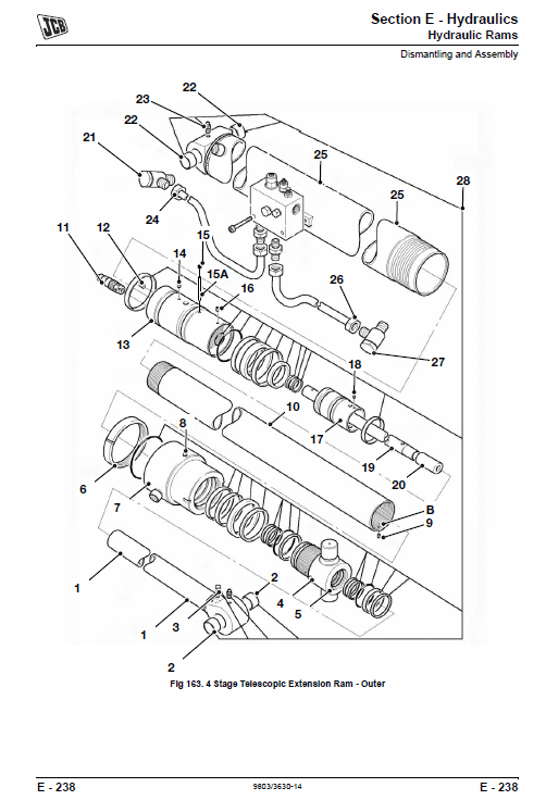 Jcb Telescopic Handlers Loadalls 530-70 – 540-170 Series Service Manual