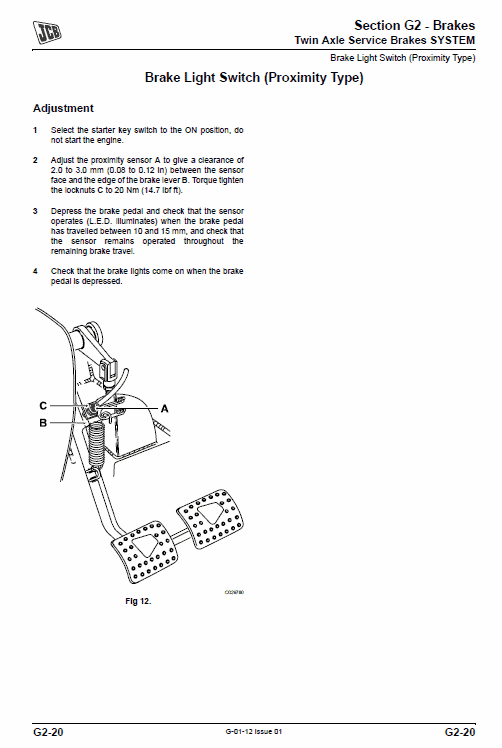 Jcb 506-36, 507-42, 509-42, 510-56, 512-56, 514-56, 516-42 Loadall Service Manual