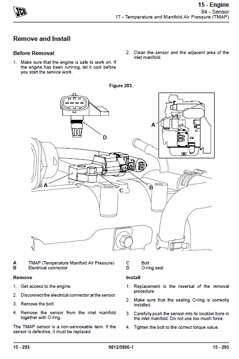 Jcb 535-125, 535-140, 540-140, 540-170, 550-140, 550-170 Loadall Service Manual