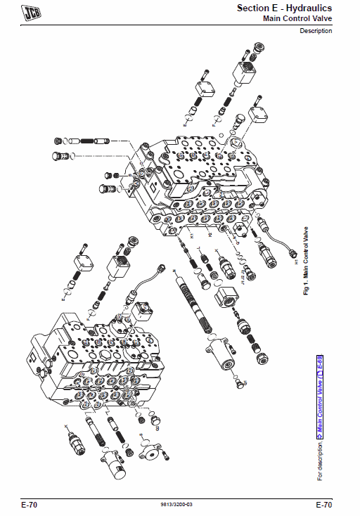 Jcb Js115, Js130, Js145, Js160, Js180, Js190, Js200, Js210, Js220, Js235 Excavator Manual