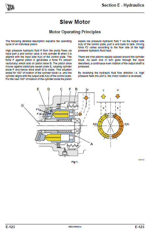 Jcb Js115, Js130, Js145 Tier 3 Auto Excavator Service Manual