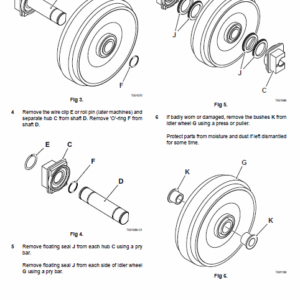 Jcb Js200, Js220, Js235, Js240, Js260 Tier 3 Excavator Service Manual