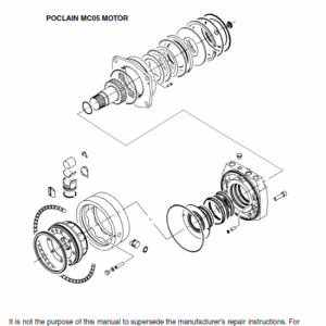 Jcb Vibromax 355, 365, 455, 465 Tandum Roller Service Manual