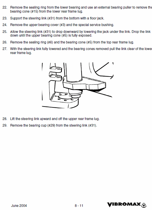 Jcb Vibromax Vm66 Single Drum Roller Service Manual