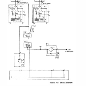 Jcb Vibromax 752 Tandum Drum Roller Service Manual