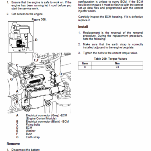 Jcb Vibromax Vm117, Vm137 Tier 3 Service Manual