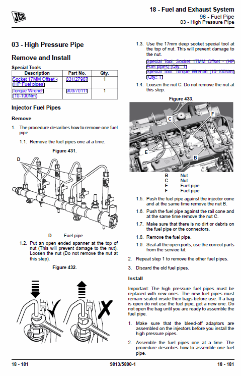 Jcb 535-125, 535-140, 540-140, 540-170, 550-140, 550-170 Loadall Service Manual