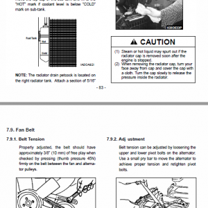 Doosan Daewoo 430, 440, 450, 460 Skid-steer Service Manual